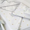 Cheap Childhome Baby Badcape + Washandje - 80X80 Cm - Jersey - Gold Dots