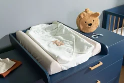 Outlet Childhome Baby Badcape + Washandje - 80X80 Cm - Mousseline / Terry Teddy