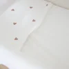 New Childhome Babydeken - 80X100 Cm - Jersey + Mousseline - Hearts