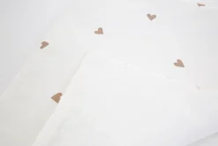 New Childhome Babydeken - 80X100 Cm - Jersey + Mousseline - Hearts