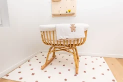Cheap Childhome Babydeken - 80X100 Cm - Jersey Melange Beige / Mousseline Teddy