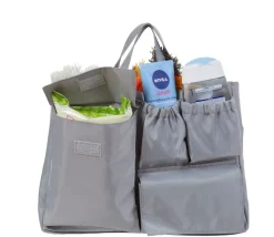 Best Childhome Bag In Bag Tas Organiser - Canvas - Grijs
