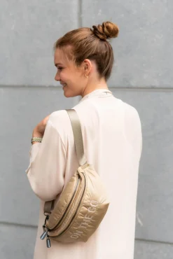 Sale Childhome Banana Bag On The Go Heuptas - Gewatteerd - Beige