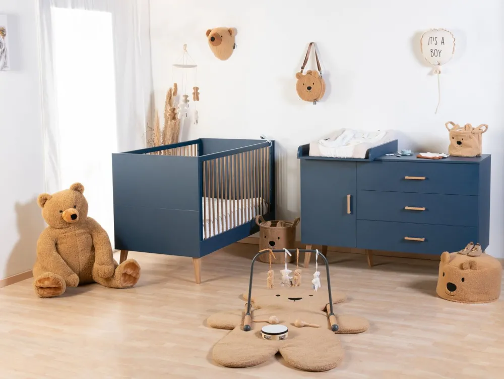 Sale Childhome Bold Blue - Meegroeibed - 70X140 Cm + Zijlatten