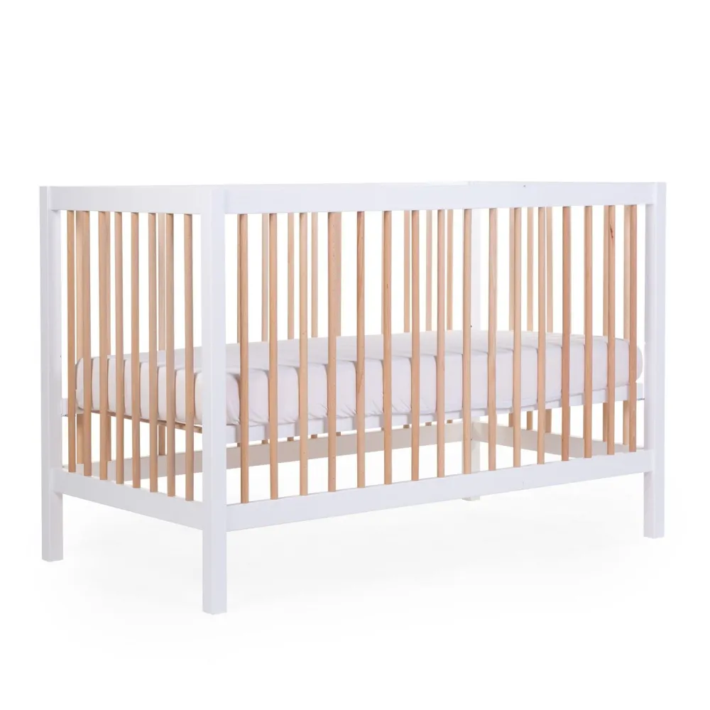 Clearance Childhome Cot 97 - Babybed - 120X60Cm - Wit Naturel