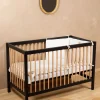 Fashion Childhome Cot 97 - Babybed - 120X60Cm - Zwart Naturel