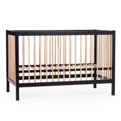 Fashion Childhome Cot 97 - Babybed - 120X60Cm - Zwart Naturel