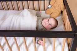 Fashion Childhome Cot 97 - Babybed - 120X60Cm - Zwart Naturel