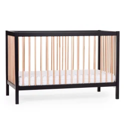 Fashion Childhome Cot 97 - Babybed - 120X60Cm - Zwart Naturel