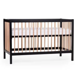 Fashion Childhome Cot 97 - Babybed - 120X60Cm - Zwart Naturel