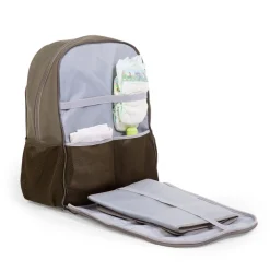 Store Childhome Daddy Bag Verzorgingsrugzak - Canvas - Kaki