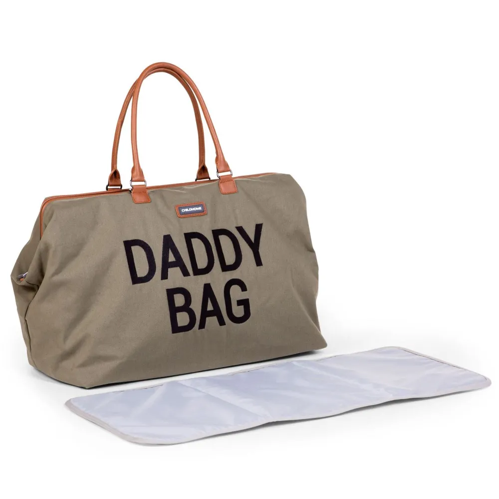 Outlet Childhome Daddy Bag Verzorgingstas - Canvas - Kaki