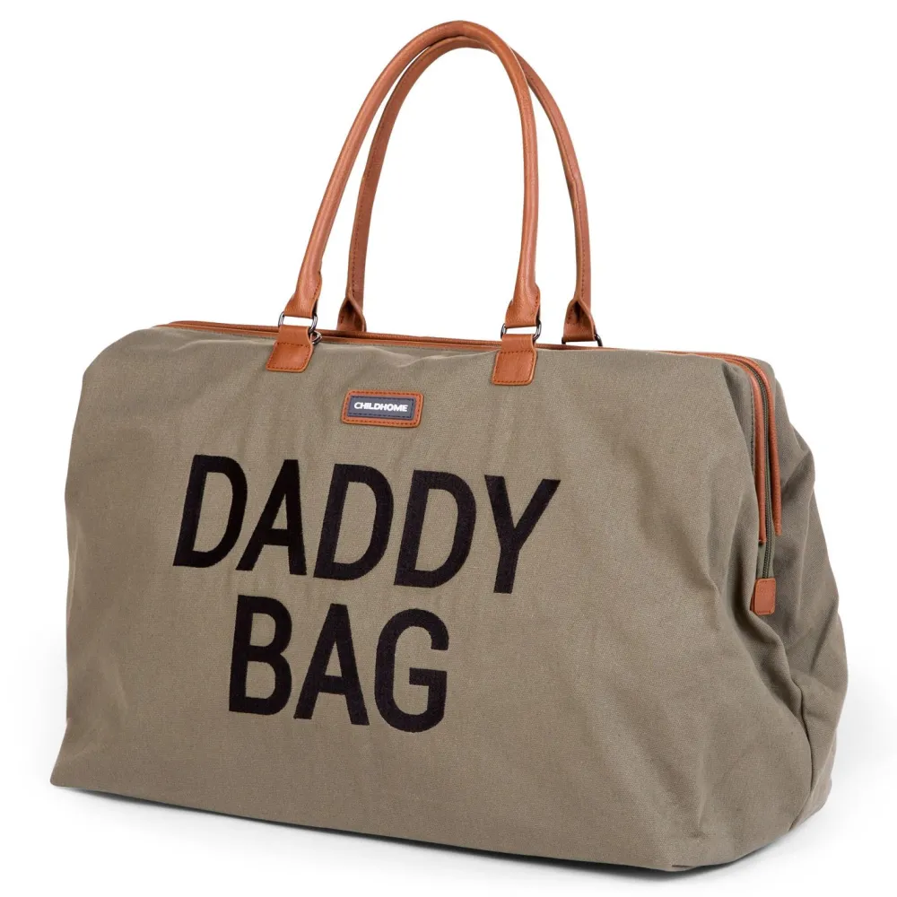 Outlet Childhome Daddy Bag Verzorgingstas - Canvas - Kaki