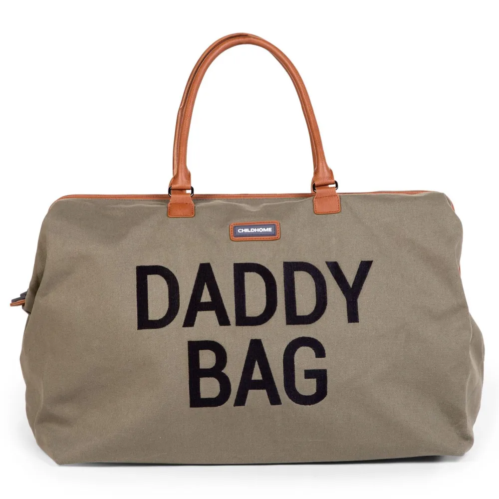 Outlet Childhome Daddy Bag Verzorgingstas - Canvas - Kaki