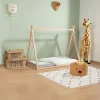 Online Childhome Dierenkop Teddybeer - Vilt - Muurdecoratie
