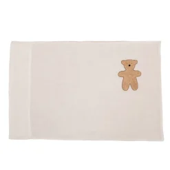 Flash Sale Childhome Donsovertrek + Kussensloop - 100X140 Cm - Jersey Melange Beige / Mousseline Teddy