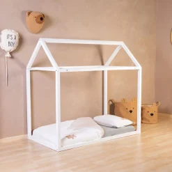 Flash Sale Childhome Donsovertrek + Kussensloop - 100X140 Cm - Jersey Melange Beige / Mousseline Teddy