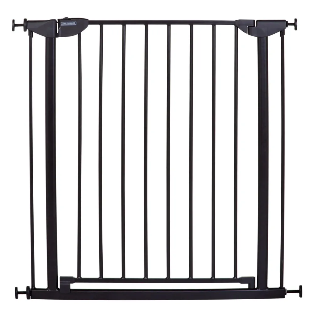 Outlet Childhome Eltra Deurhek Pressure - 75-81 Cm - Metaal - Zwart