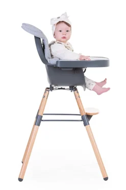 Clearance Childhome Evolu Eettablet - Abs - Antraciet + Siliconen Placemat