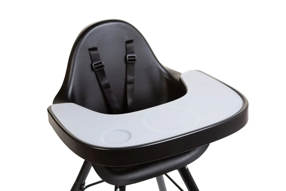 Shop Childhome Evolu Eettablet - Abs - Zwart + Siliconen Placemat