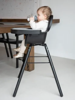 Shop Childhome Evolu Eettablet - Abs - Zwart + Siliconen Placemat