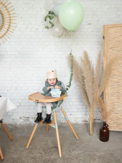 Discount Childhome Evolu Eettablet - Hout - Naturel