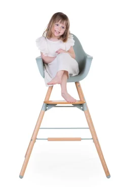 Sale Childhome Evolu Extra Set Lange Poten + Voetsteun - Hout - Munt