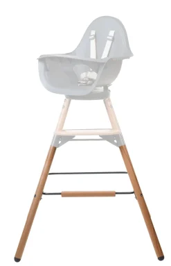 Clearance Childhome Evolu Extra Set Lange Poten + Voetsteun - Hout - Naturel Antraciet