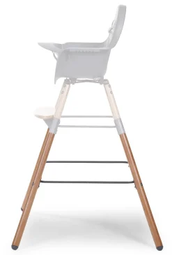Clearance Childhome Evolu Extra Set Lange Poten + Voetsteun - Hout - Naturel Antraciet