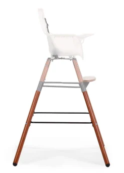 Flash Sale Childhome Evolu Extra Set Lange Poten + Voetsteun - Hout - Donker Naturel Zwart