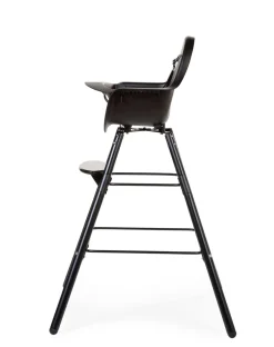 Fashion Childhome Evolu Extra Set Lange Poten + Voetsteun - Hout - Zwart
