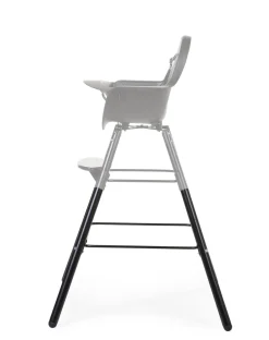 Fashion Childhome Evolu Extra Set Lange Poten + Voetsteun - Hout - Zwart