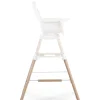 Shop Childhome Evolu Extra Set Lange Poten + Voetsteun - Hout - Naturel Wit