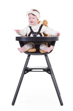 Outlet Childhome Evolu Kinderstoel - Verstelbaar In Hoogte (50-75 Cm/*90 Cm) - Zwart