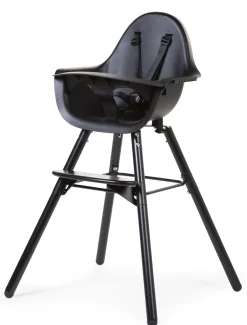 Outlet Childhome Evolu Kinderstoel - Verstelbaar In Hoogte (50-75 Cm/*90 Cm) - Zwart