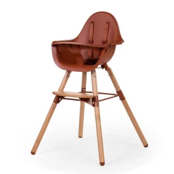 Sale Childhome Evolu Kinderstoel - Verstelbaar In Hoogte (50-75 Cm/*90 Cm) - Naturel Roest