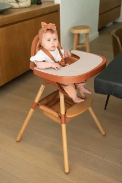 Store Childhome Evolu Mandje - Leer - Nude