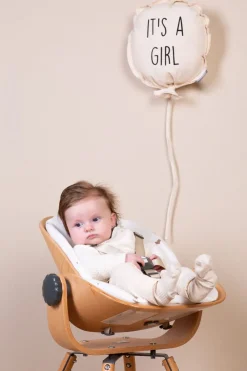 Hot Childhome Evolu Newborn Seat Voor Evolu 2 + One.80° - Hout - Naturel Antraciet