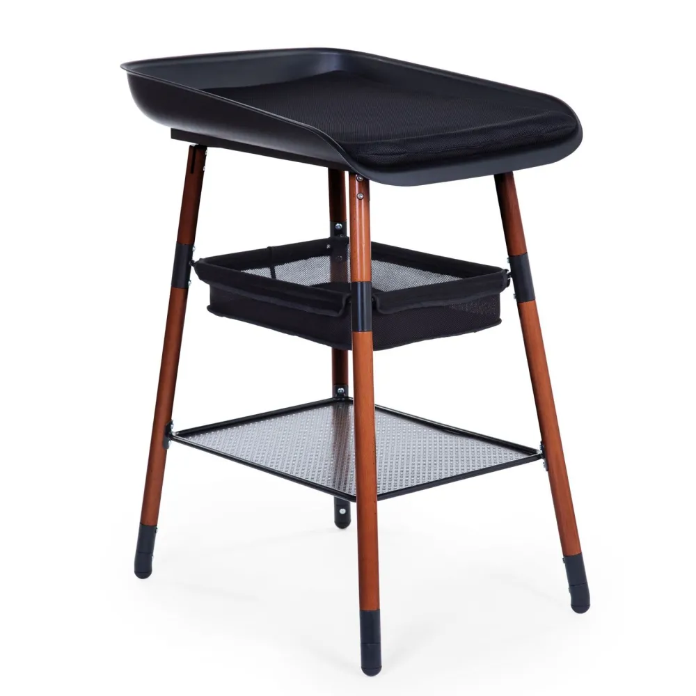 Best Sale Childhome Evolux Verzorgingstafel - Walnoot / Zwart