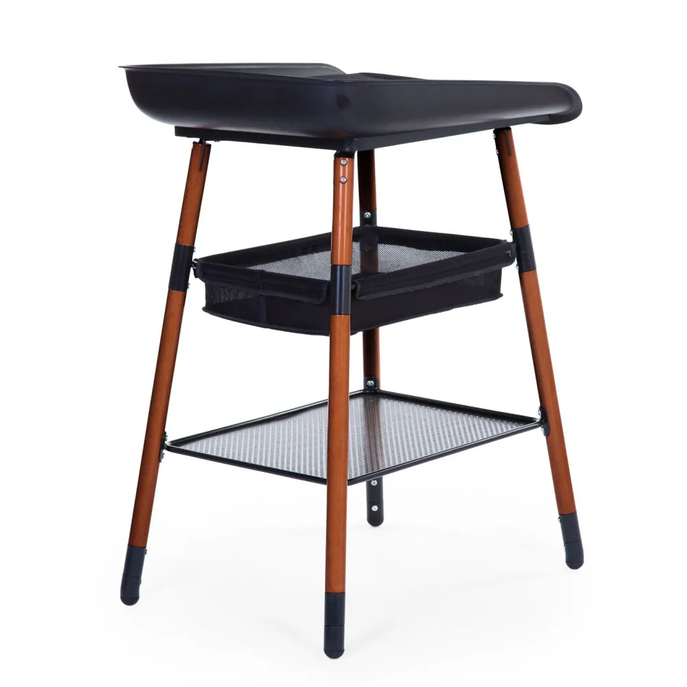 Best Sale Childhome Evolux Verzorgingstafel - Walnoot / Zwart