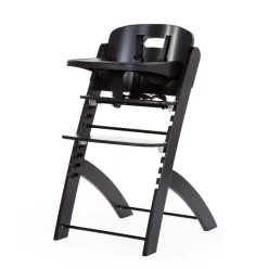 Outlet Childhome Evosit Meegroeistoel + Eettablet - Zwart