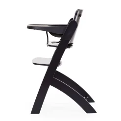 Outlet Childhome Evosit Meegroeistoel + Eettablet - Zwart