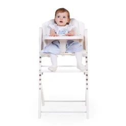 Outlet Childhome Evosit Meegroeistoel + Eettablet - Wit