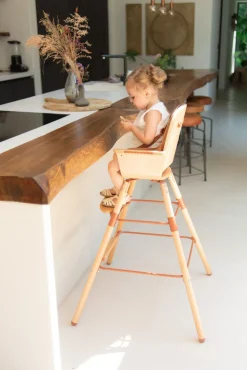 Fashion Childhome Evowood Kinderstoel - Naturel Roest