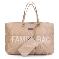 Outlet Childhome Family Bag Verzorgingstas - Gewatteerd - Beige