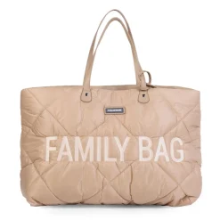Outlet Childhome Family Bag Verzorgingstas - Gewatteerd - Beige