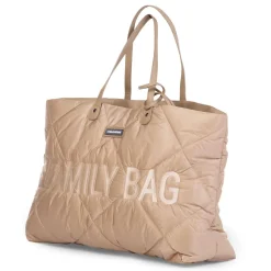Outlet Childhome Family Bag Verzorgingstas - Gewatteerd - Beige