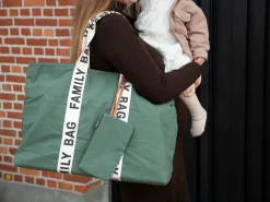 Best Childhome Family Bag Verzorgingstas - Signature - Canvas - Groen