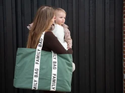 Best Childhome Family Bag Verzorgingstas - Signature - Canvas - Groen