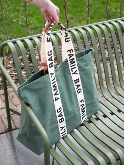 Best Childhome Family Bag Verzorgingstas - Signature - Canvas - Groen